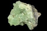 Green Prehnite Crystal Cluster - Morocco #108720-1
